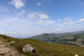 View from the path at the top of sugar loaf mountain.